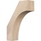 Ekena Millwork 3 1/2"W x 10"D x 14"H Westlake Smooth Knee Brace, Douglas Fir BRC04X10X14WTL00SDF - alternate 1